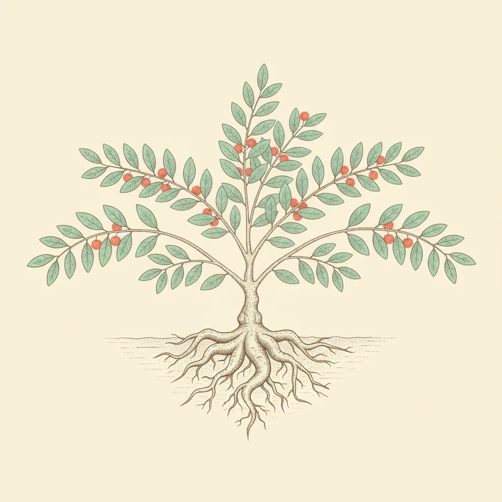 Ashwagandha supplements hero illustration