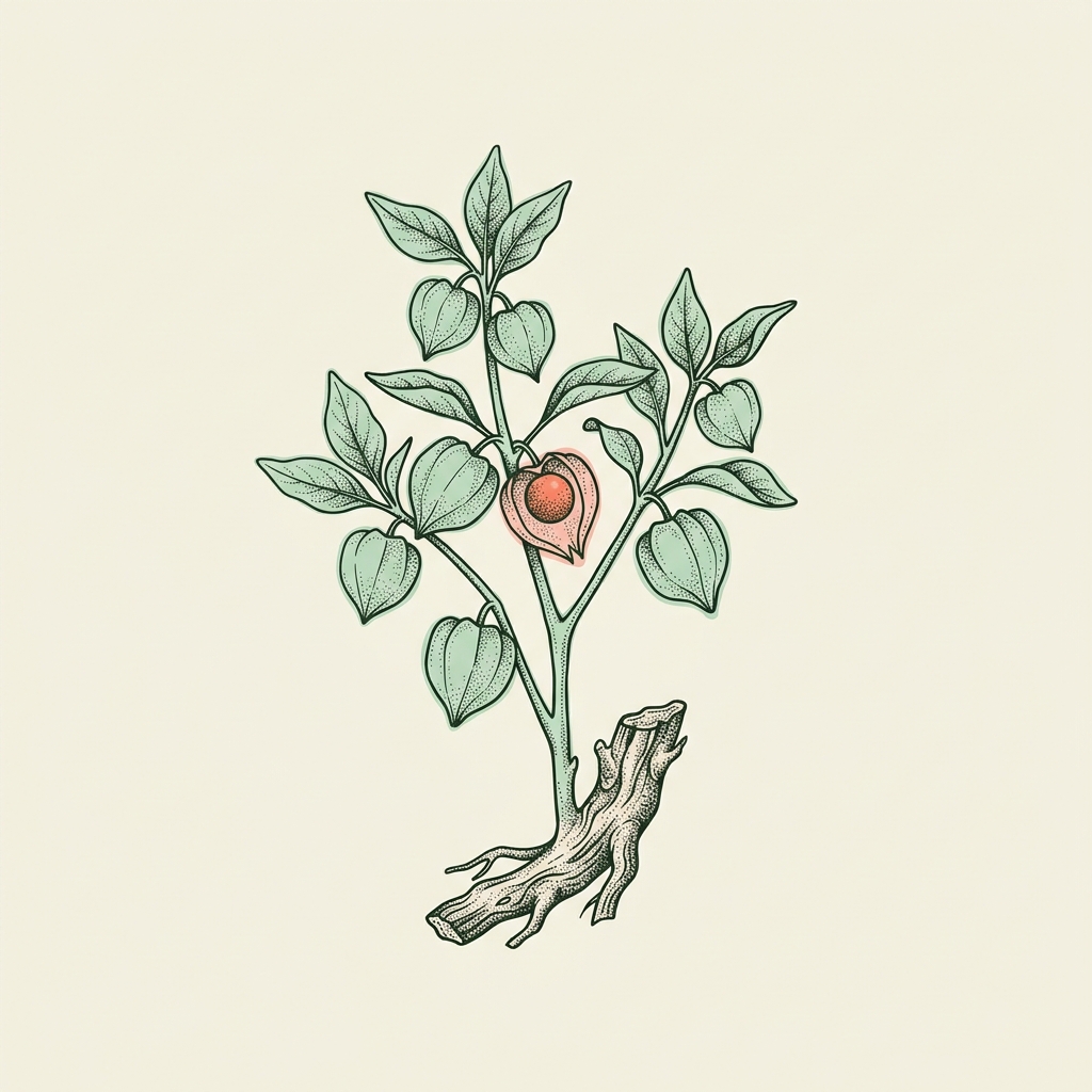 Ashwagandha illustration
