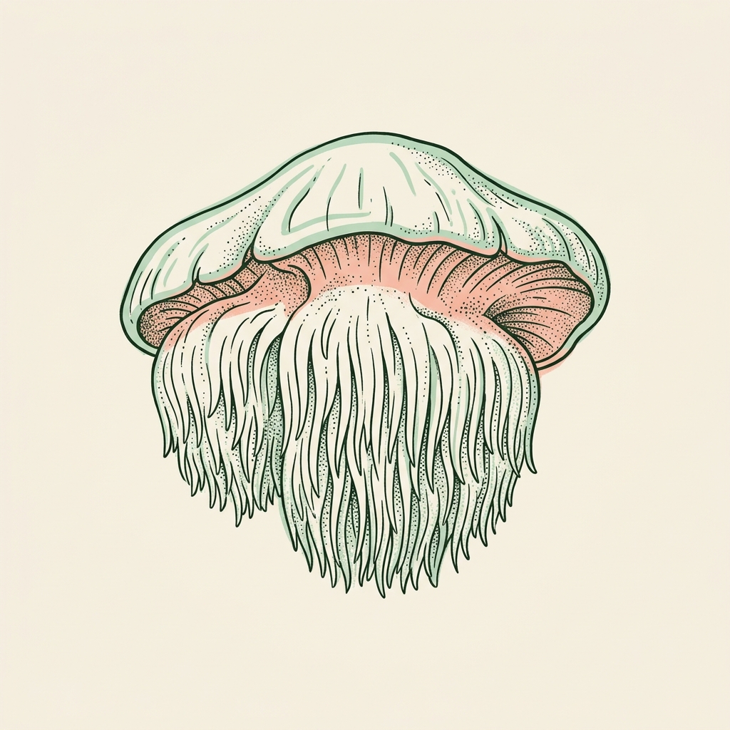 Lion's Mane illustration