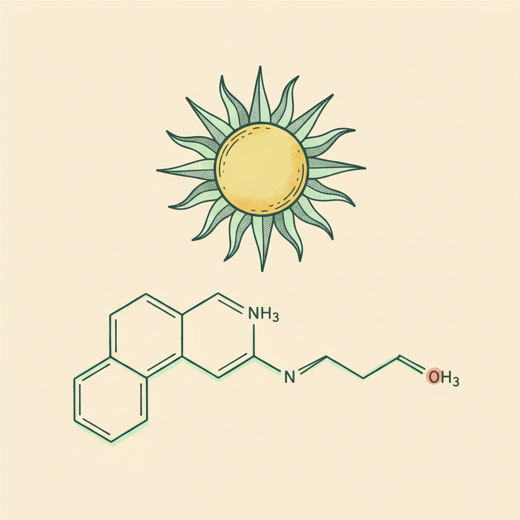 Vitamin D3 illustration