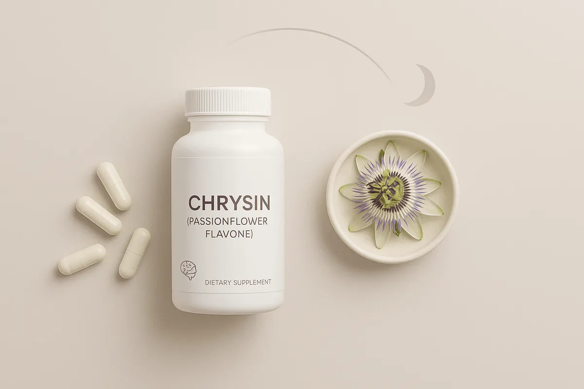 Chrysin (Passionflower Flavone): Sleep, Calm & Hormone Reality Check