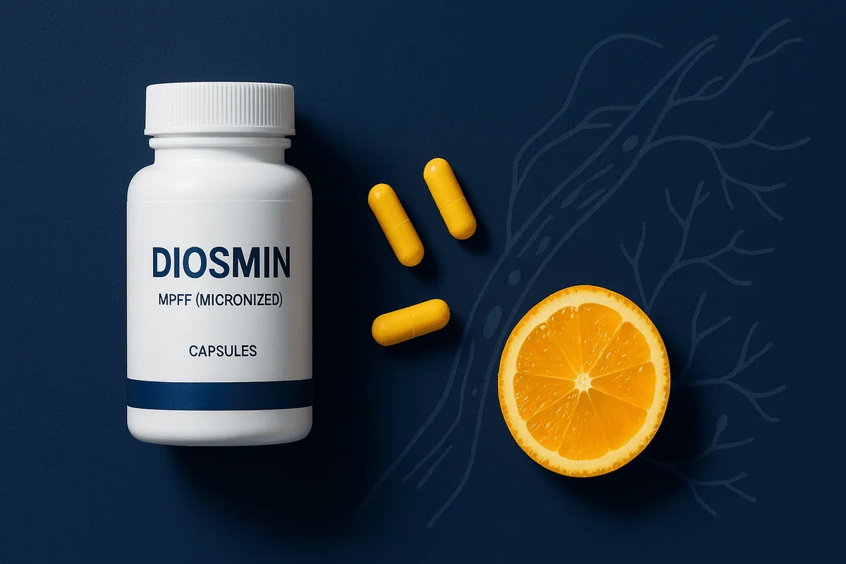 Diosmin: Venous Insufficiency, Circulation, and Hemorrhoid Relief