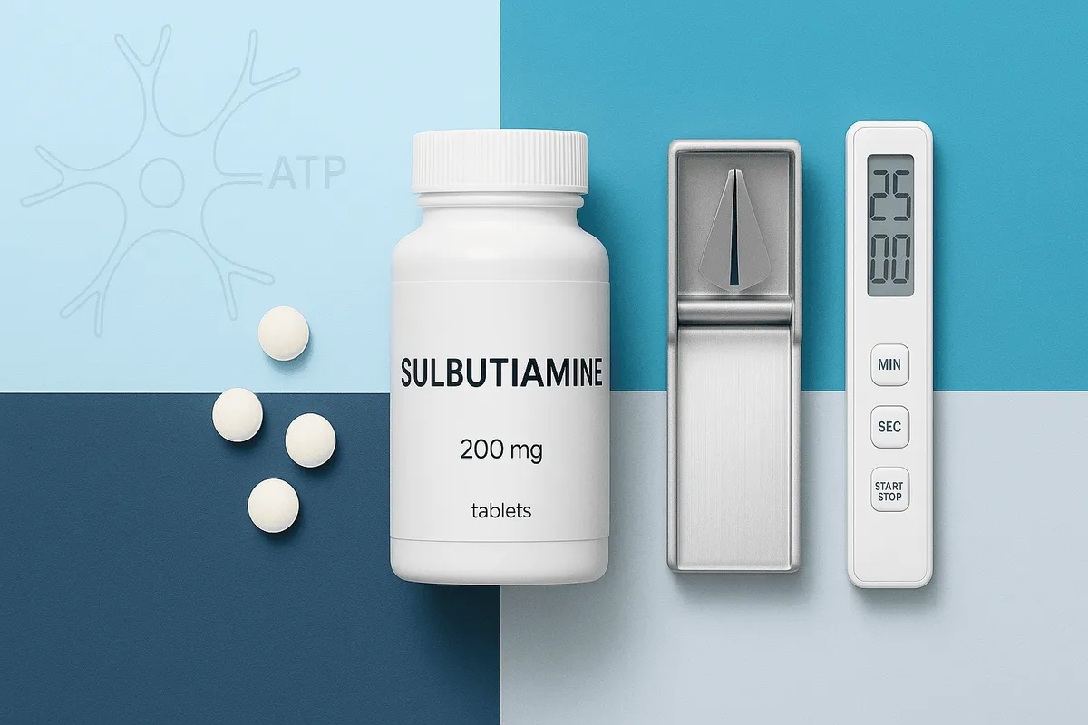 Sulbutiamine: Energy, Focus, Mood Support