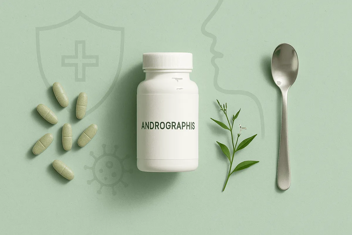 Andrographis (A. paniculata): Cold, Throat & Immune Support